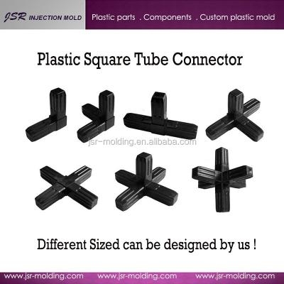 China All Industries China Supplier Manufacture Customized High Quality Plastic Square Square Pipe / Tube Connector And Tube Connector Joint for sale