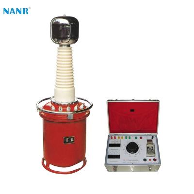 China 100kV SF6 Gas Insulated BDV Test Kit Transformer 5kVA for sale