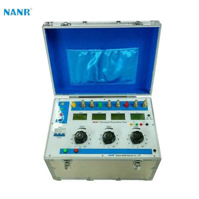 China Three Phase Thermal Relay Test Kit For Three Phase Electronic Motor Protector Tester NR301 for sale