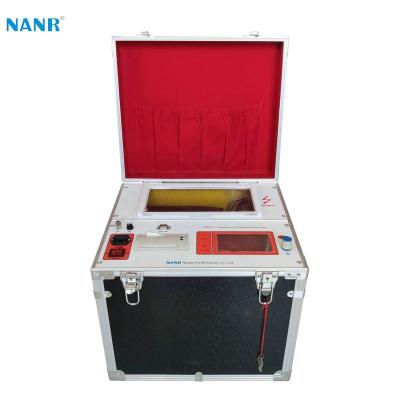 China NRJJ-II 100kV Oil Tester Transformer Oil BDV Tester NRJJ-II for sale