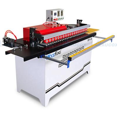 China MY05 Woodworking Machinery Small Woodworking Machinery Manual Edge Banding Machine With Corner Solid Wood Rounding for sale