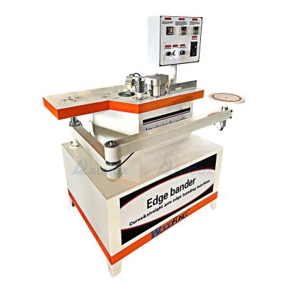 China Home Use MY98S Wood PVC Manual Straight And Curve Dark Edging Machine Making for sale