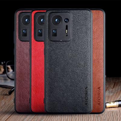 China Shockproof Leather Back Cover For Xiaomi MI Mix 4 Good Quality With Classic Design for sale