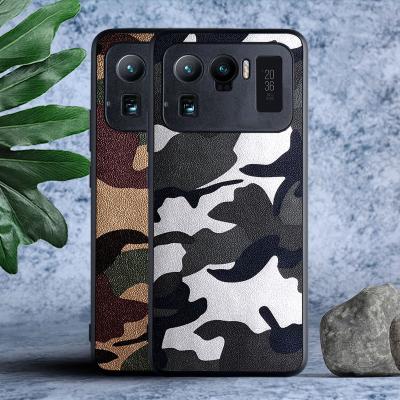 China Unique Camouflage Phone Case For Xiaomi MI 11 Ultra Back Cover for sale