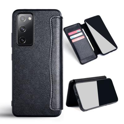 China Anti-fall Flip PU Leather Phone Case Cover For Samsung Galaxy S10 Lite S20 Plus Ultra Custom Wholesale for sale