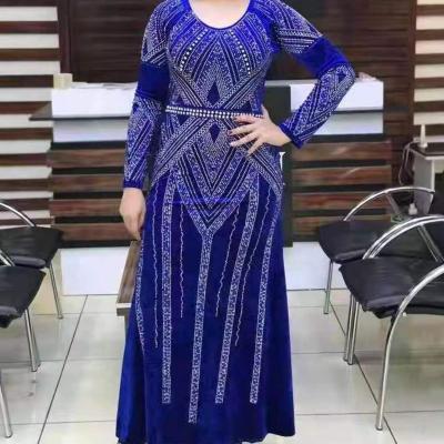 China Viable Muslim Dress Saree Party Wear African Ladies Set Fabrics Kurtis For Women In India Comfortable Drill Dress Kurti for sale