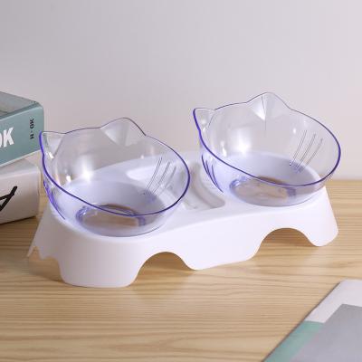 China Customized Luxury Double Walled Dog Automatic Cat Dog Water Bowl High Quality ABS Pet Sublimation Widely Used Bowls High for sale