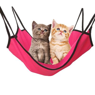 China Viable Wholesale Fashion Portable Face Pet Wall Hammock Beds Accessories Double Pampers Cats Indoor Cat Window Hammock Bed For for sale