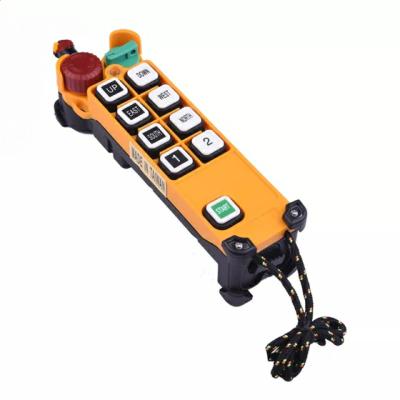 China Crane Remote Control Manufacturers Crane Control Station Remote Control Industrial Waterproof 24 Volt Push Button Switches for sale