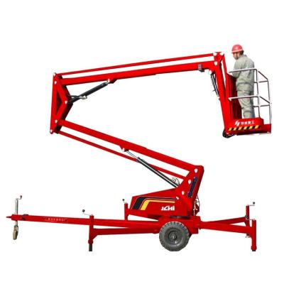 China Widely Articulation For Sale Telescoping Movable Man Pusher Lift Portable Boom Lift Stable Boom Lift for sale