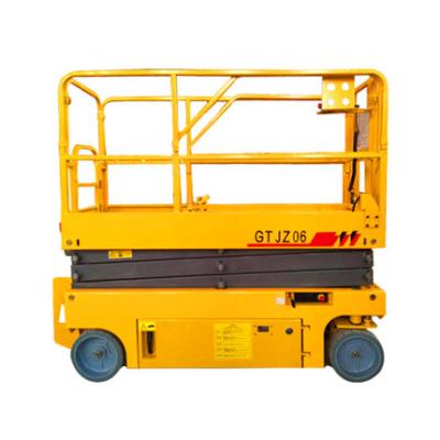 China Easy Operation Safety Convenience Man Elevator Saving Portable Scissor Lift Automatic Lifting Equipment for sale