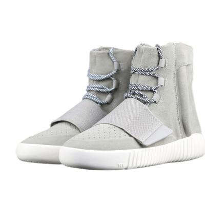 China Retro shoes with box B35309 primary gray women's style yeezy casual walking sneakers 750 for sale