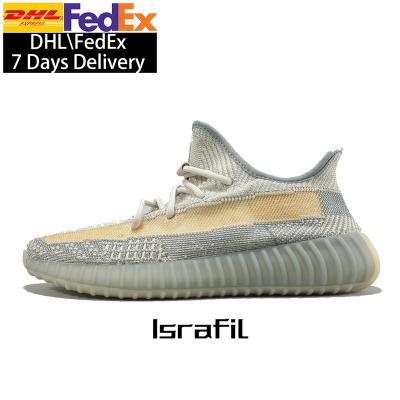 China Sweat-absorbent with box Israfil FZ5421 women men men sneaker runner yeezy 350 v2 yeezy shoes for sale