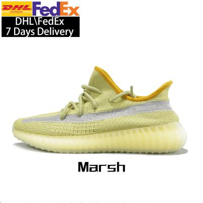 China Sweat-absorbent with box swamp FX9034 women men men sneaker runner yeezy 350 v2 yeezy shoes for sale