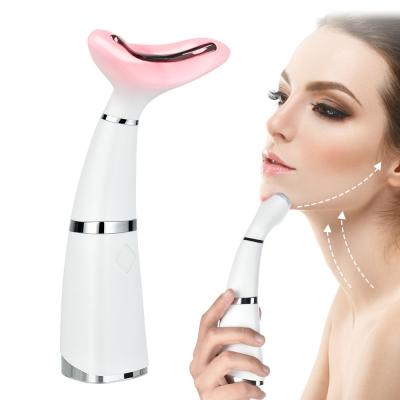 China Portable Face Lift Neck Beauty Care Face Massager Facial Massage Lifting Anti Wrinkle Treatment Neck Instrument for sale