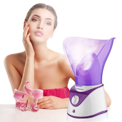 China AOOTOY Quality Guarantee Nano Face Spa Skin Care DEEP CLEANSING Sauna Moisturizing Sprayer Humidifier Nano Ionic Facial Steamer 2021 for sale