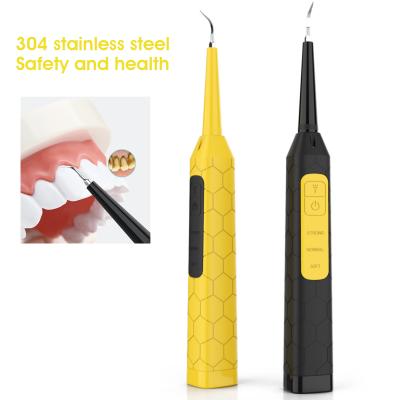 China Electric Ultrasonic Clean Teeth Plaque Tartar Scaler Stain Dental Calculus Remover for sale