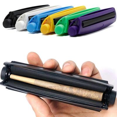 China Eco-friendly Tobacco Roller Manual 110mm Smoking Rolling Diy Tapered Plastic Cigarette Device Machine for sale