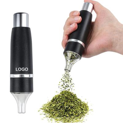 China Morden/New Popular Portable Handheld Manual Press Pen Type Smoke Grinder Detachable Cleaning Single Hand Tobacco Grinder Supply for sale