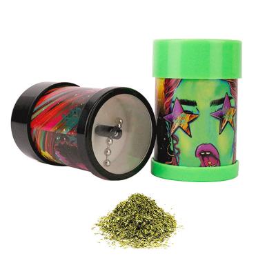 China Morden/Popular Custom Portable Hand Held Logo Tobacco Chain Pressing Electric Grinder Fast Grinding Rechargeable Grinders for sale