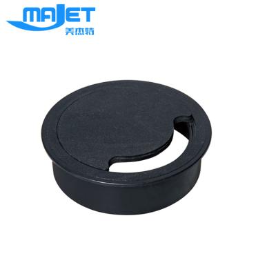 China Modern black plastic round grommet used in data center for raised floor system for sale