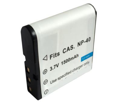 China Camera 3.7V 1500mAh NP-40 Rechargeable Li-ion Camera Battery For P600 P700 Camera Battery for sale