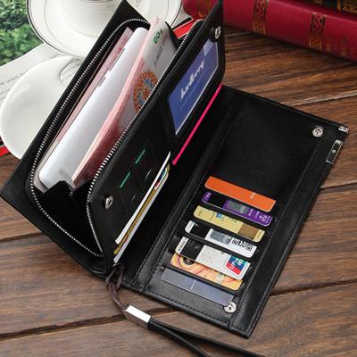 China Top Selling Anti-theft Offer Wallet Men Wholesale Long Wallet for sale