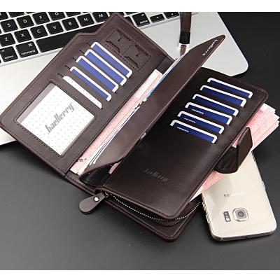 China 2021 Sale Business Men's Wallet Anti-theft PU Leather Top Wallet for sale