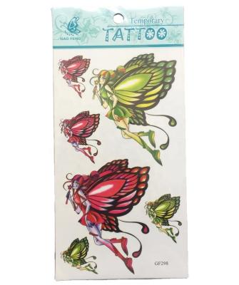 China 2022 Attractive Price Non-toxic Cheap High Quality Temporary Body Art Red Tattoo Sticker For Girl for sale