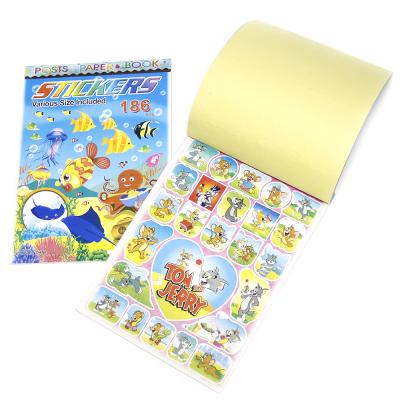 China 2022 Factory Direct Selling Printing 2022 Wholesale Cheap Reusable Cute Album Self Adhesive Sticker Paper Book Cartoon Eco-friendly for sale