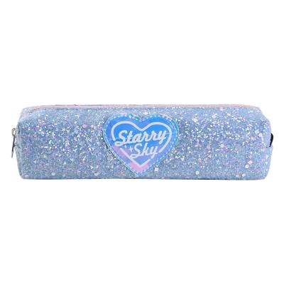 China Korean sweet elegance new factory direct sales creative starry pencil bag schoolgirl stationery for sale