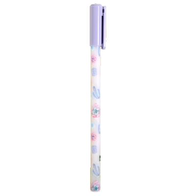 China Normal Cartoon Student Office Pen 0.5mm Cute Garden Gel Style Succulent Pen for sale