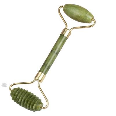 China Wholesale Jade Roller Face Massage Roller Skin Face Facial Anti Wrinkle Remover Wrinkle Green Massage Roller for sale