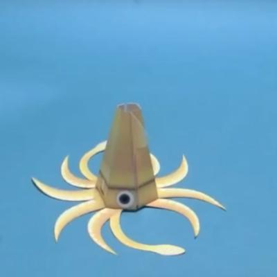 China DIY Paper Toys Origami Toys Creative Cartoon Octopus Squid Origami Paper Toys Organ Bounce Explosion  Origami Toys for sale