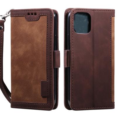 China Wholesale design PU+tpu leather phone case for iphone 12 phone accessories case for sale