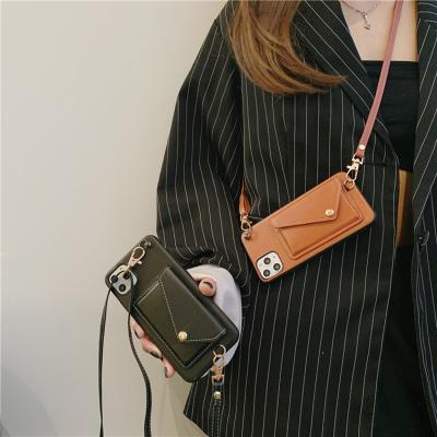 China New Fashion Women Cell Phone Case Bag Phone Case Wallet Cross - Body Phone Purse Bag Handytasche for sale