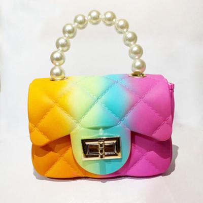 China Wholesale high quality bags women 2021 small jelly bags PVC purses and bags bolsos for sale