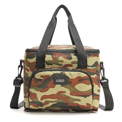 China Custom Classic Thermostat Insulated Zipper Lunch Cooler Bag Insulated Cool Bag Waterproof With Pockets for sale