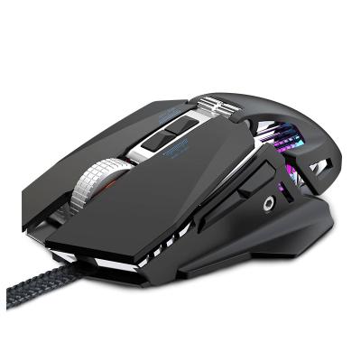 China Pro High DPI Esports Mouse New 8400 Dpi Metal Mechanical Mouse Button Multifunctional Programmable Professional Gaming Mice for sale