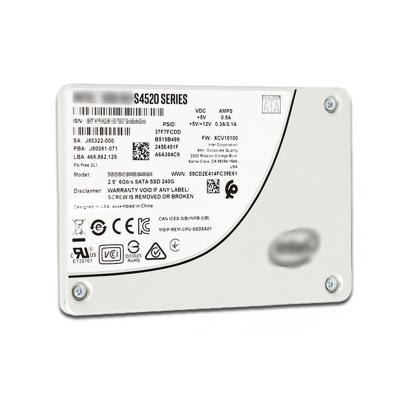 China Wholesale SSD S4520 240 Gb 480Gb 960G 1.92Tb 3.84Tb Internal Solid State Drive Sata3 SSD 2.5 Hard Drive For Laptop Desktop Servers for sale