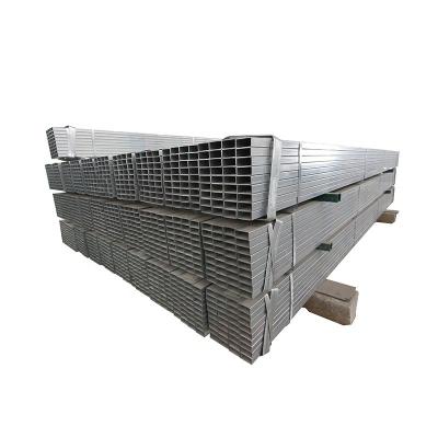 China Delivery Pipe China Supply Gi Pipe 55*55mm Alloy Q345 Hot Dip Galvanized Square Steel Structure PipeWholesale for sale