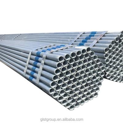 China China Popular Liquid Pipe Galvanized Pipe 1inch ASTM A53 Q235 Carbon Galvanized Steel Pipe for sale