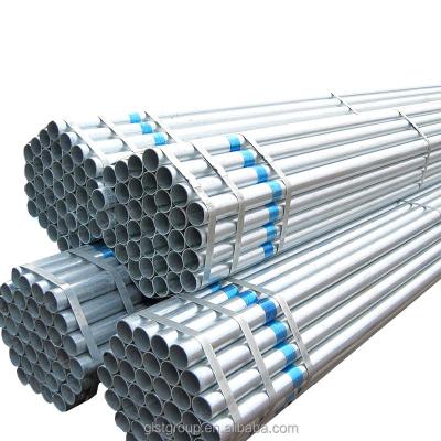 China Liquid pipe hot sale spot price per ton Q235 BS4568 2 inch hot dip galvanized carbon steel pipe for sale