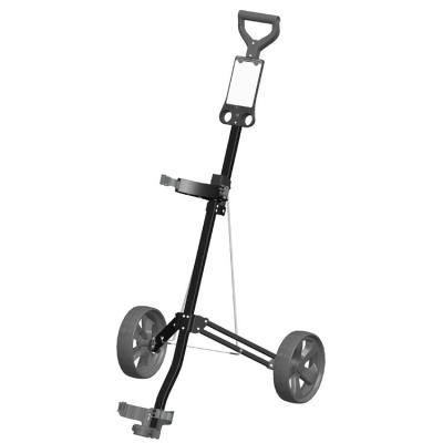 China Hot Sale Junior Golf Push Trolley of Steel or Aluminum Frame for sale