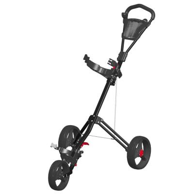 China High Quality Folding Golf Push Cart Sample Golf Pull Carts for sale