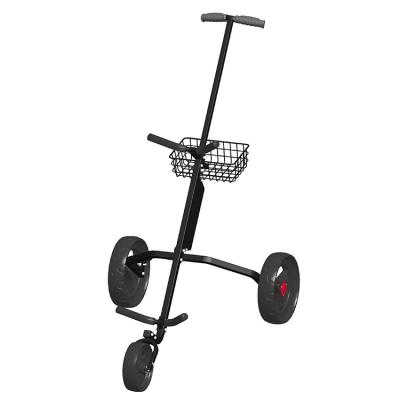 China 2022 steel professional manufacture 3 wheel push golf cart/rental golf cart for sale