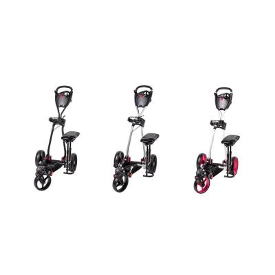 China Steel Frame Best Selling Products Golf Trolley, Manual Golf Trolley, Chinese Golf Trolley for sale