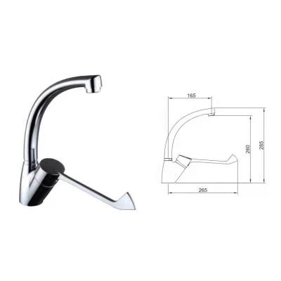 China Modern Single Handle Kitchen Mixer For Disabled for sale