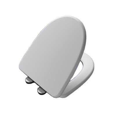 China Wholesale White White Slow-end Narrow Front Model Styled Quick Release Toilet Seats Fitting Slow Narrow Toilet Seat Covers for sale