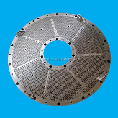 China Pulp Factory Stainless Steel Perforated Paper Pulp Screen Plate for sale